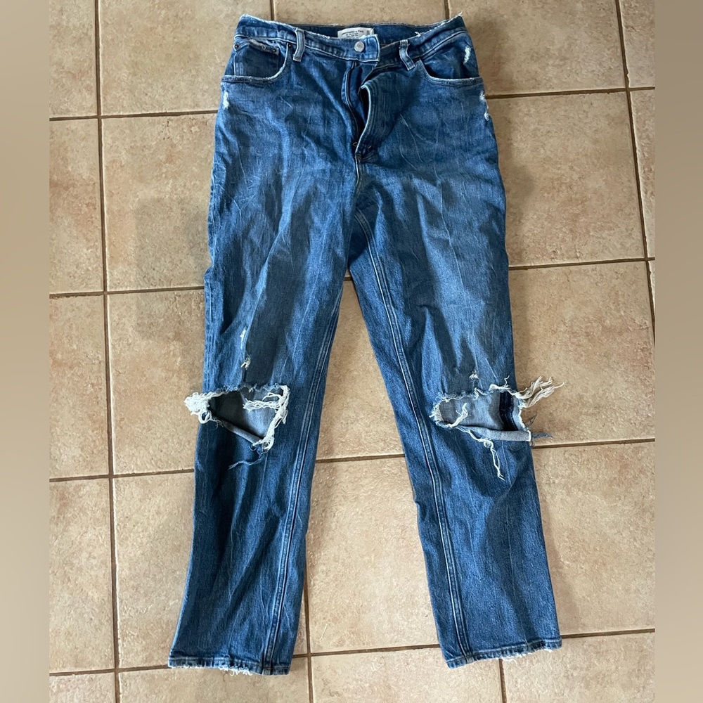 Abercrombie & Fitch Ultra High Rise Jeans, 90’s straight